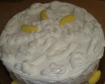Банановый торт без выпечки( вариант  2) 236035