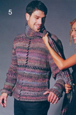 вязаные свитера пуловеры для мужчин 2011г