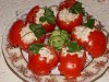 Помидоры, фаршированные куриным филе