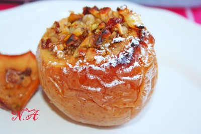 Печеные яблоки с медом и корицей, пошаговый рецепт на ккал, фото, ингредиенты - натахан