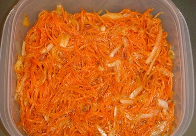 Морковь по-корейски как на рынке. Секреты приготовления - пошаговый рецепт с фото на Готовим дома