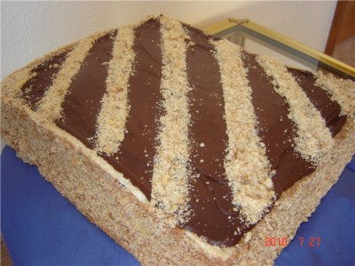 Знаменитый венгерский торт "Добыш"