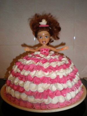 Торт-кукла