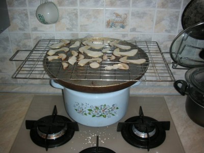 Кухонная сушилка для грибов овощей и фруктов 