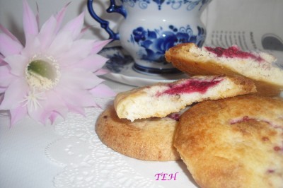 Печенье С Малиной Рецепт С Фото
