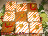 Закусочные пирожные из куриной печени с сыром и морковью