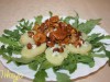 Картофельный салат с лисичками
