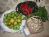 Зеленые соленые помидоры (грузинская кухня)