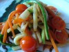 Овощные «спагетти» или эффектный и простой гарнир