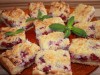 Малиновый пирог с кокосом