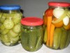 Маринованные огурцы(кабачки, ассорти)
