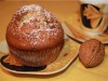 Банановые маффины с грецкими орехами