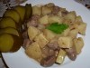 Бланкет от Жозефины - ароматное жаркое с куриными сердечками