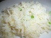 Жареный рис с имбирем и чесноком