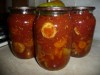 Кабачки с томатным соком