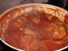 Кролик в томатном соусе с оливками