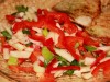 Салат с сельдереем, яблоком и болгарским перцем