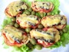 Горячие бутерброды со шпротами и сыром